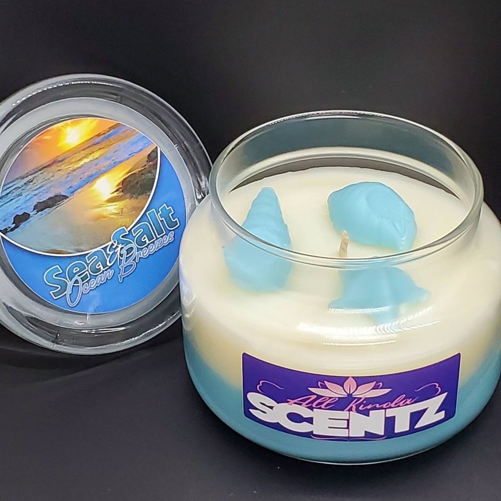 SEA SALT & OCEAN BREEZE SOY CANDLE